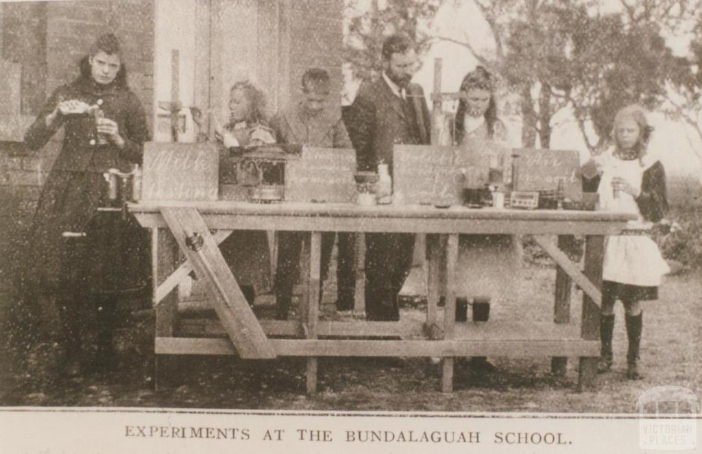 Experiments at Bundalaguah school, 1909