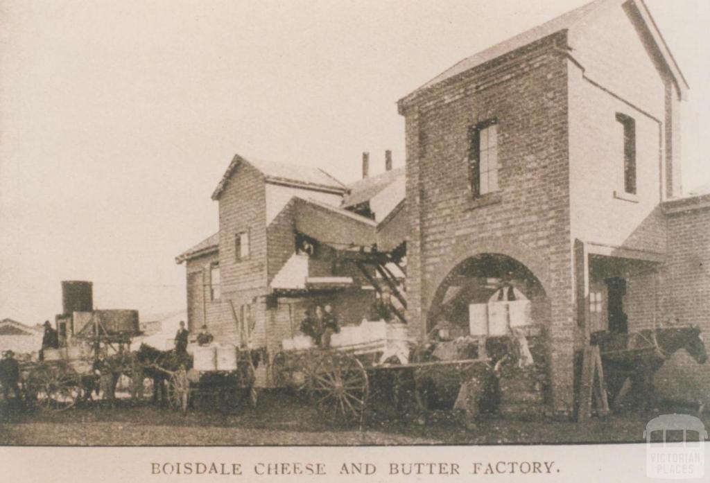 Boisdale cheese and butter factory, 1912