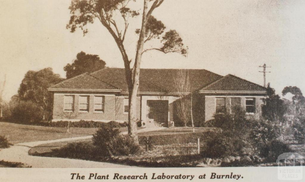 Plant Research Laboratory, Burnley, 1935