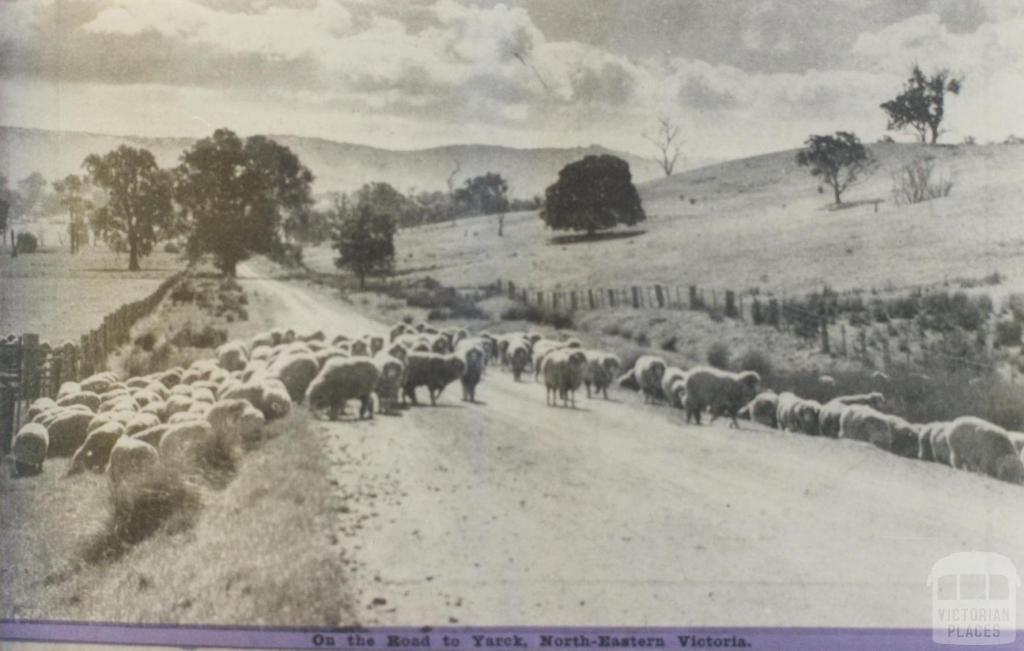 On the road to Yarck, 1947