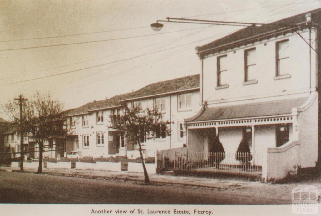 St Laurence Estate, Fitzroy, 1956