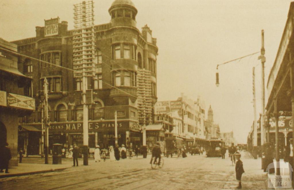 Chapel Street, Prahran, 1910