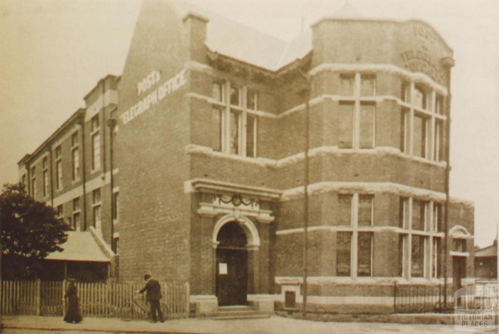 Windsor post office, 1910