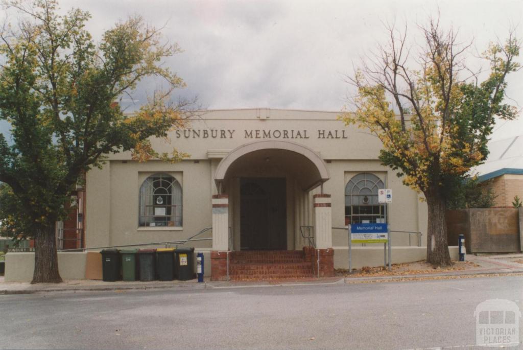 Sunbury memorial hall, 2010