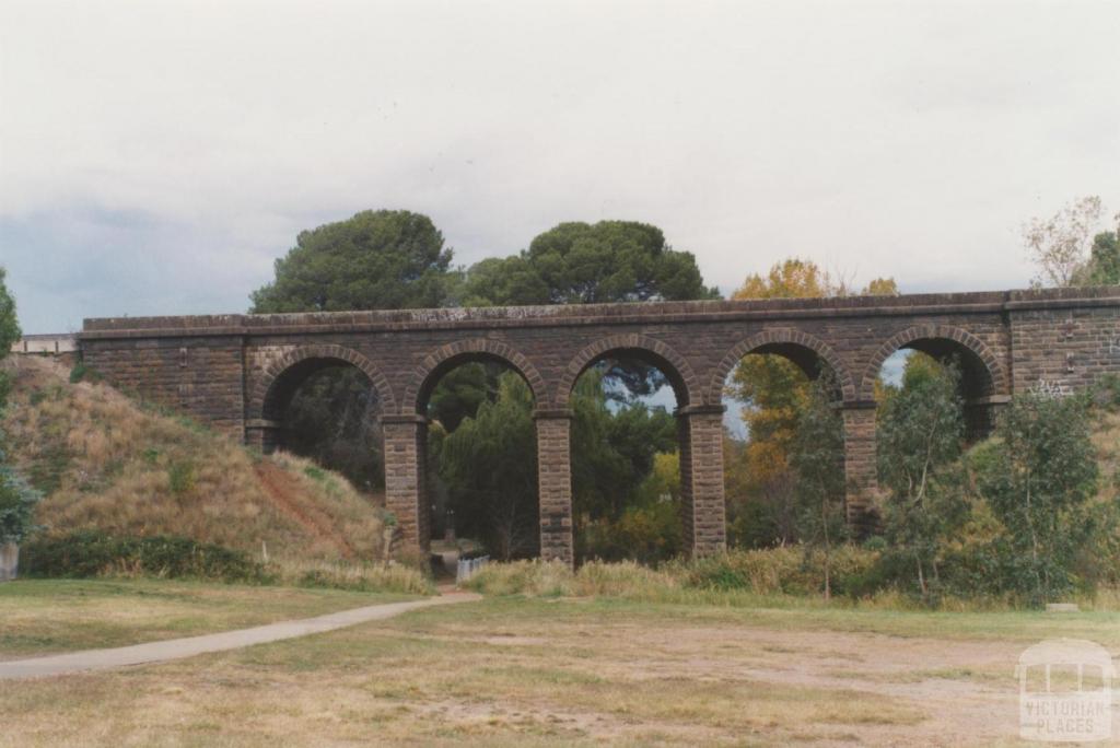 Railway bridge (1861) Jacksons Creek, 2010