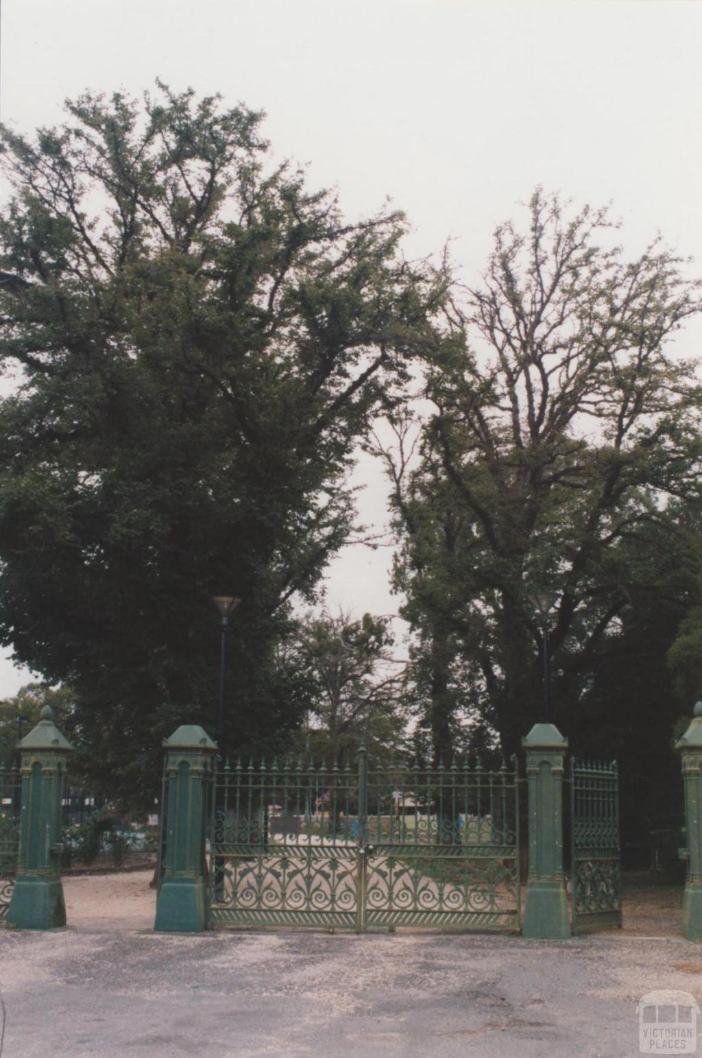 ANA commemorative gates, Maddingley, 2010