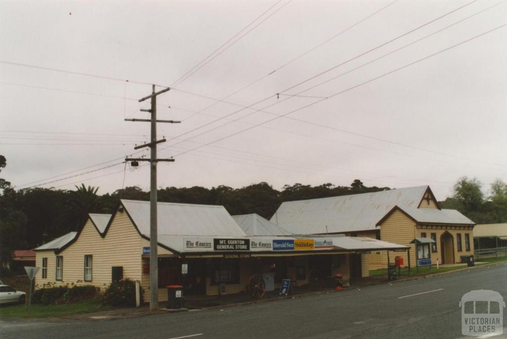 Mount Egerton store and hall, 2010