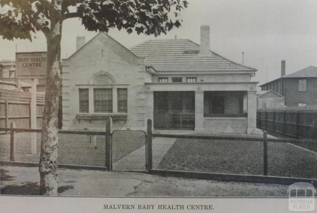 Malvern Baby Health Centre, Burke Road, 1935