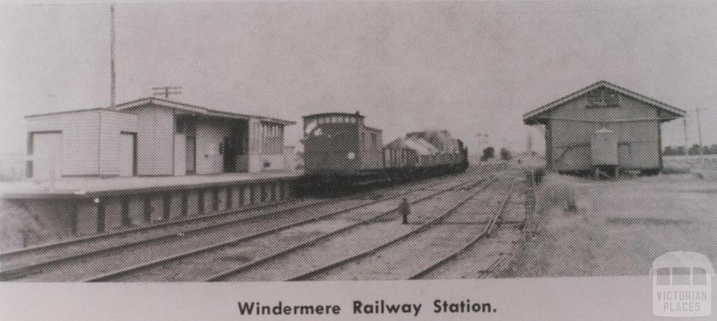 Railway station, Windermere, 1963