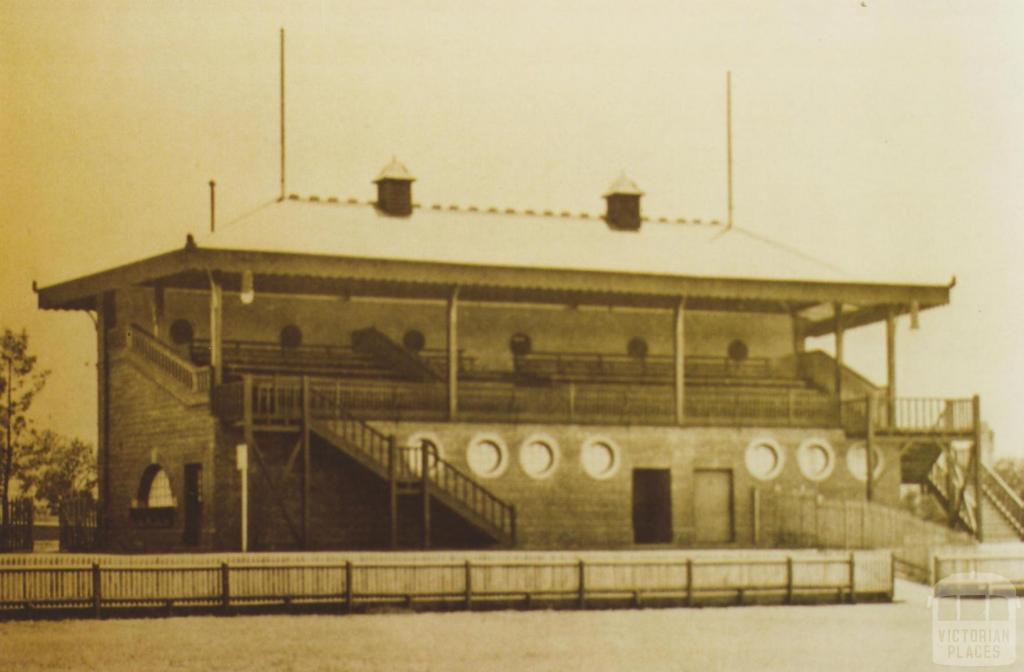 Grandstand Toorak Park, Armadale, 1910