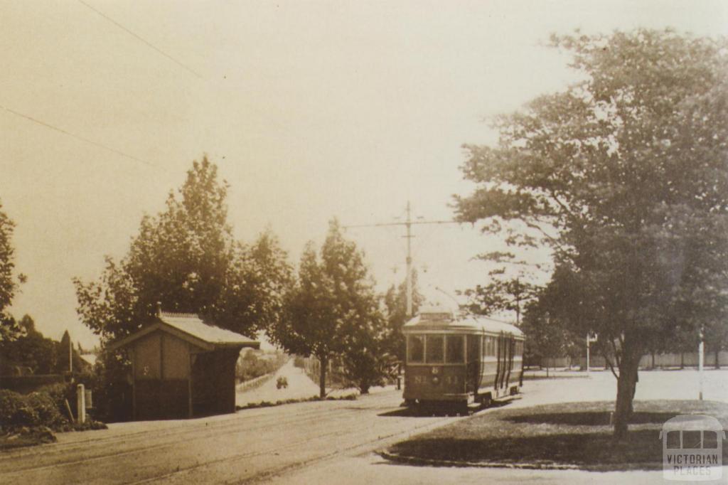 Dandenong Road, Armadale, 1920