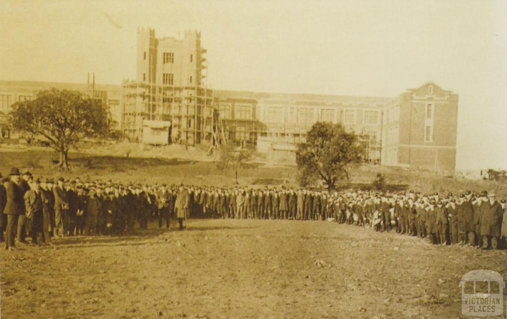 Melbourne Boys' High School, South Yarra, 1927