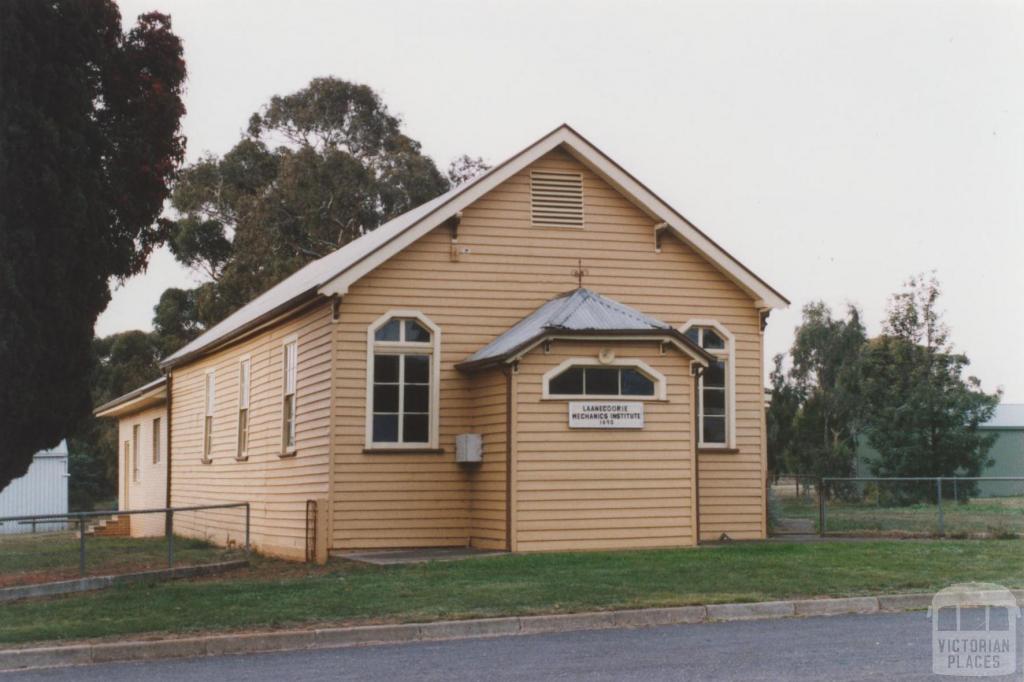 Mechanics' Institute (1891), Laanecoorie, 2010