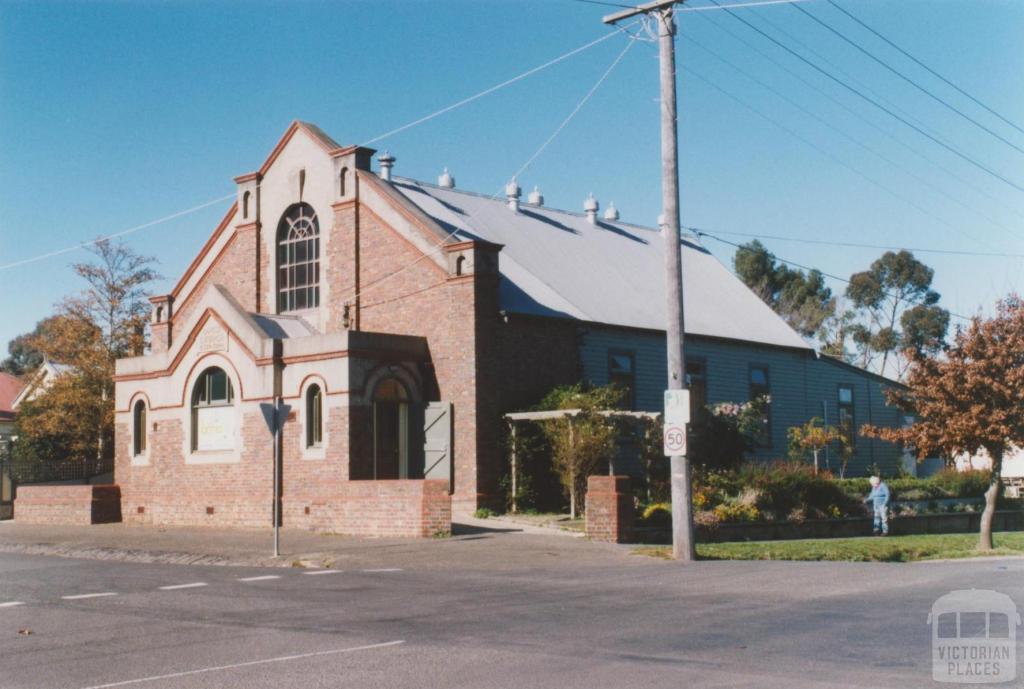 Baptist Church (1904), Victoria and Otway Streets, Ballarat, 2010