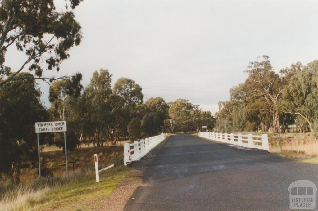 Horsham-Wal Wal Road, Wimmera River Fauxs Bridge, 2010