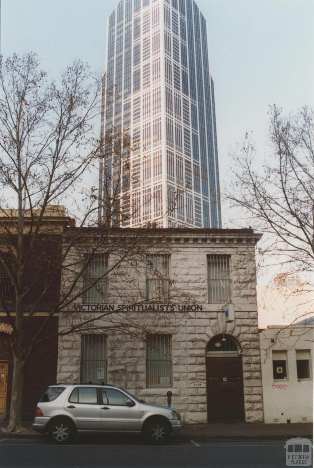 Victorian Spiritualist Union building, 71 a'Beckett Street, 2010