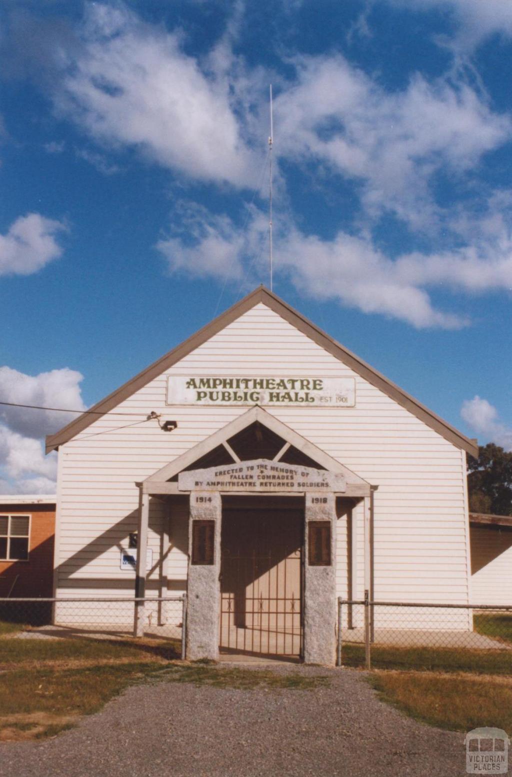 Public Hall, Amphitheatre, 2010