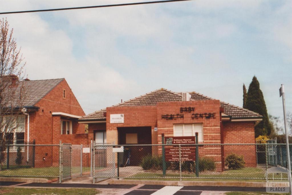 Baby Health Centre, McKinnon, 2010