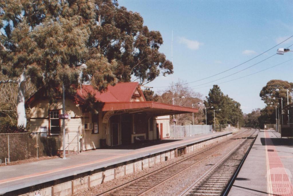 Railway Station, Macedon, 2010