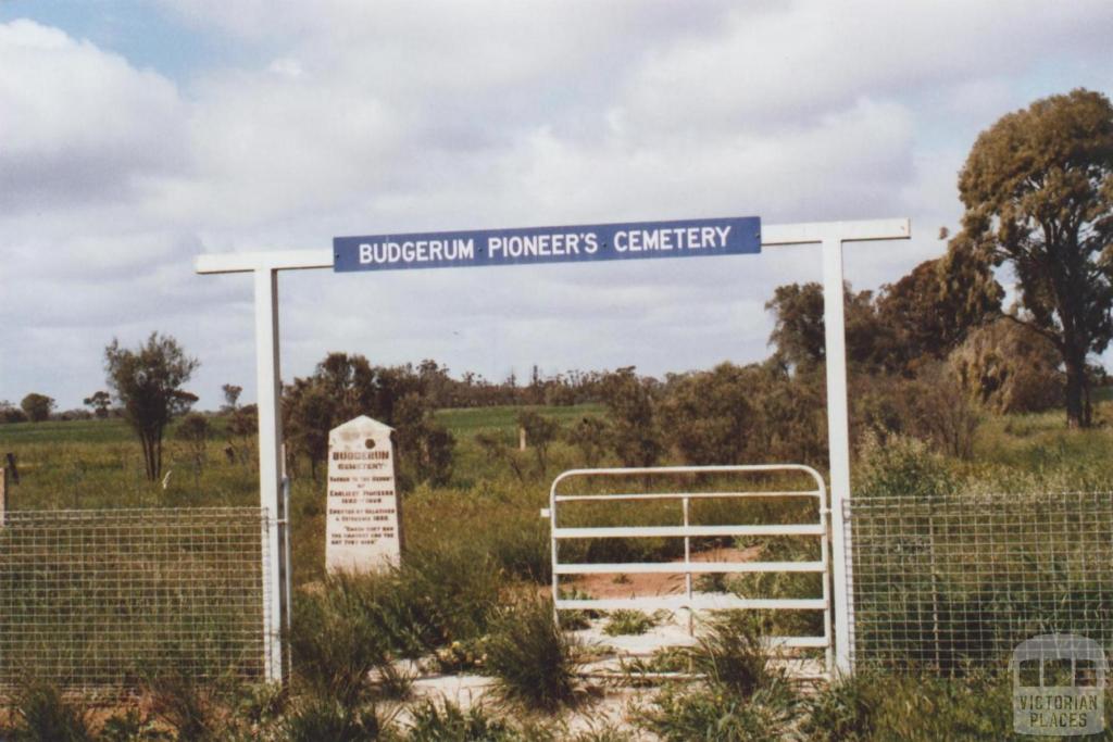 Pioneers Cemetery, Budgerum, 2010