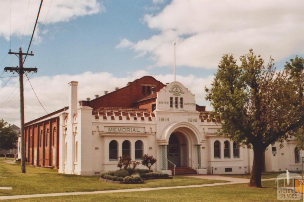 Former Gordon Shire Hall, Boort, 2010