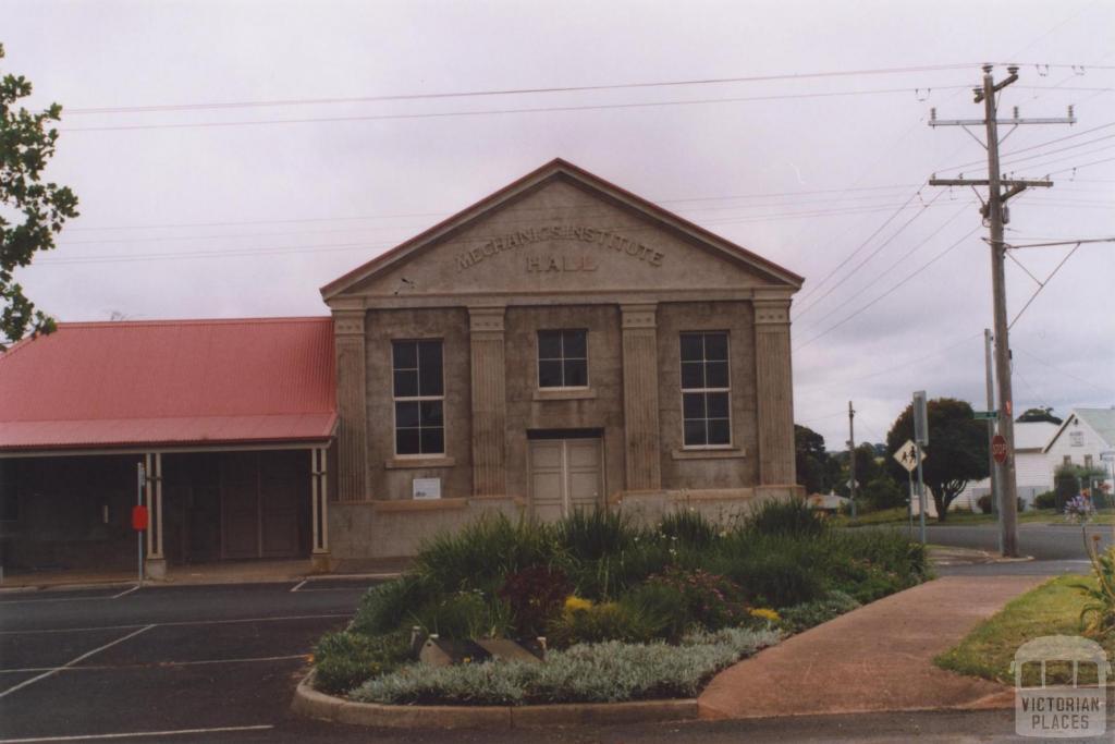 Mechanics Institute, Macarthur, 2010