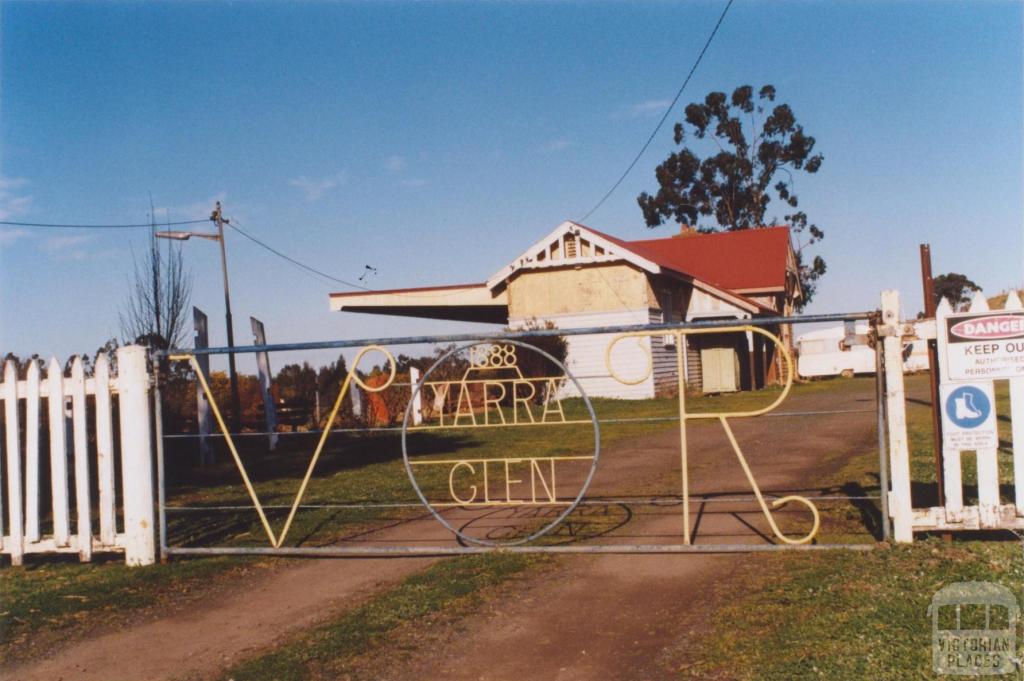 Former Railway Station, Yarra Glen, 2011