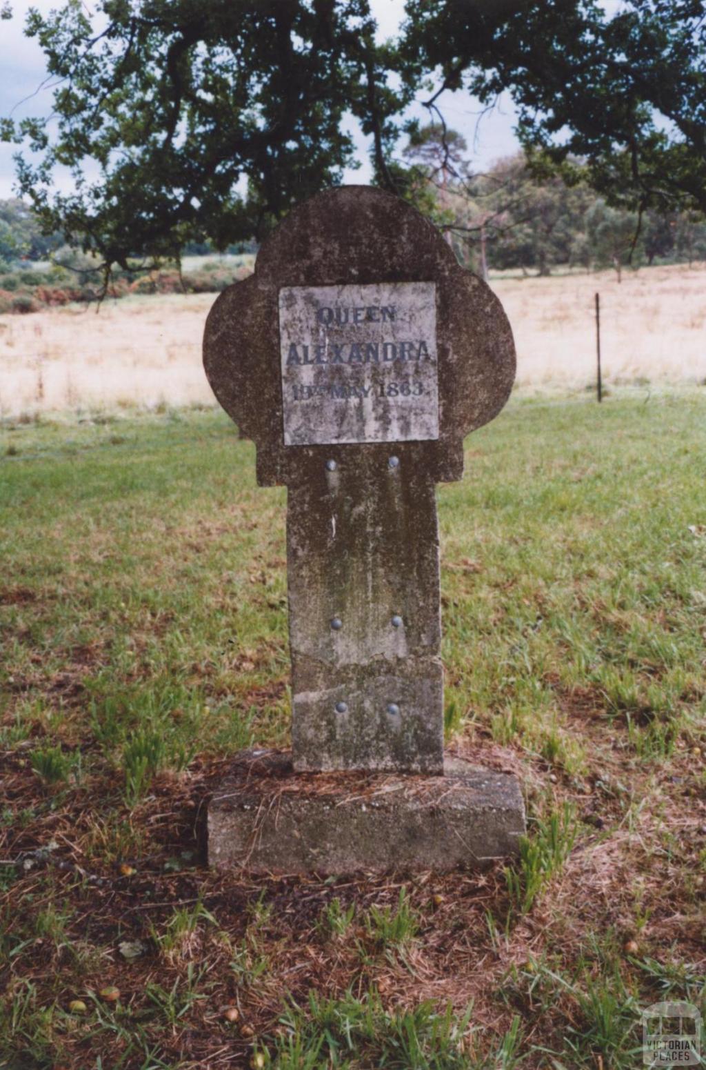 Marker, Barkly Park, Taradale, 2011