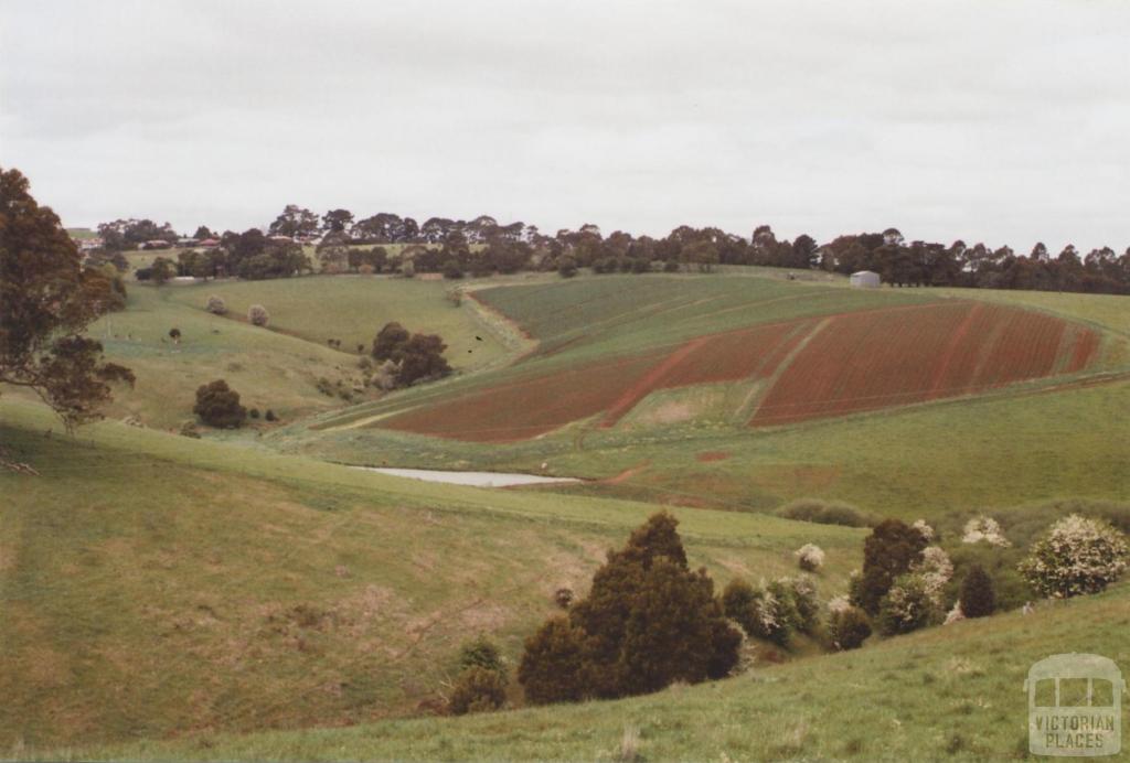 Ploughed fields, Mirboo North, 2012