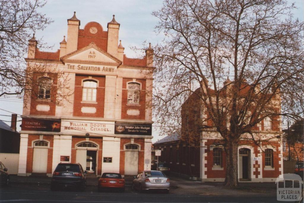 Salvation Army and Young Persons Hall, Ballarat, 2012