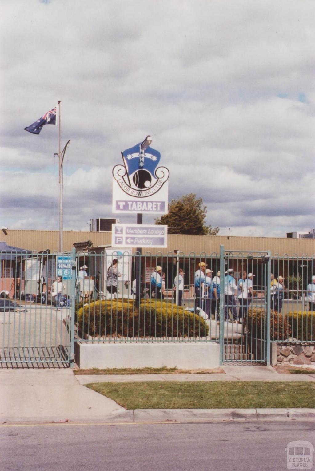 Bowling Club, Lalor, 2012