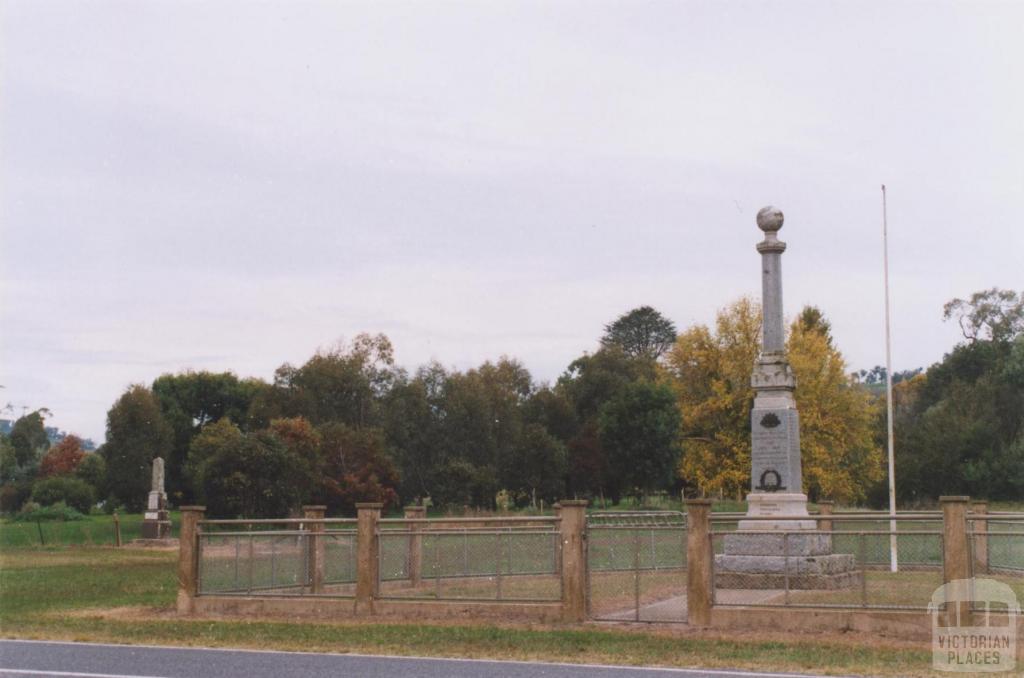 Boer and WWI Memorials, Cudgewa, 2010