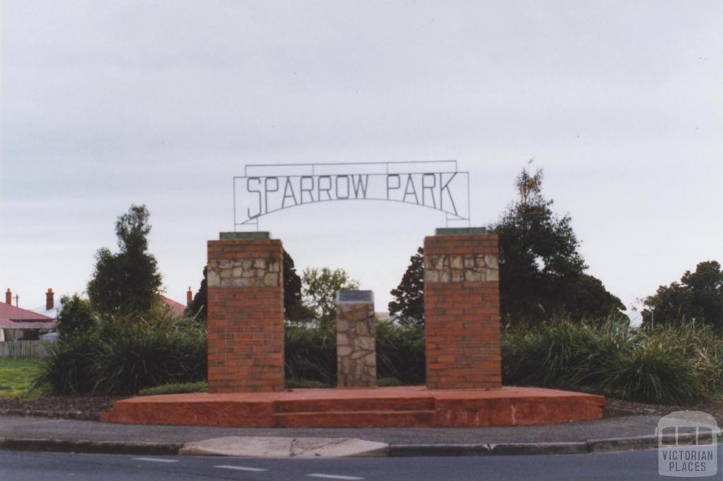 Sparrow Park, Geelong West, 2011