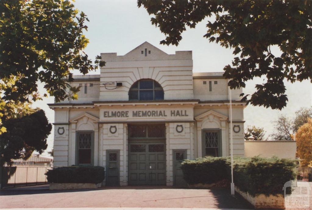 Memorial Hall, Elmore, 2012