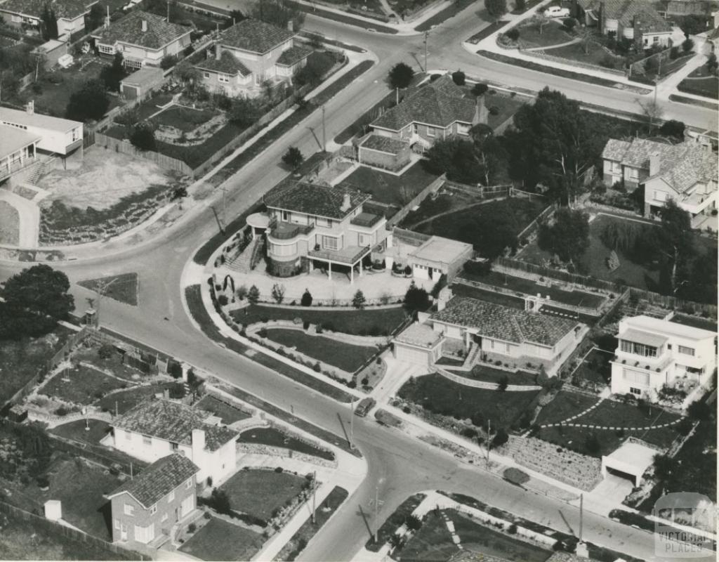 Hill Road, North Balwyn, c1950