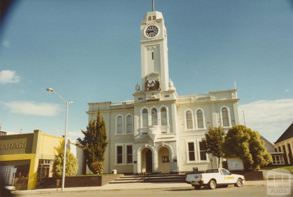 Stawell Town Hall, 1980