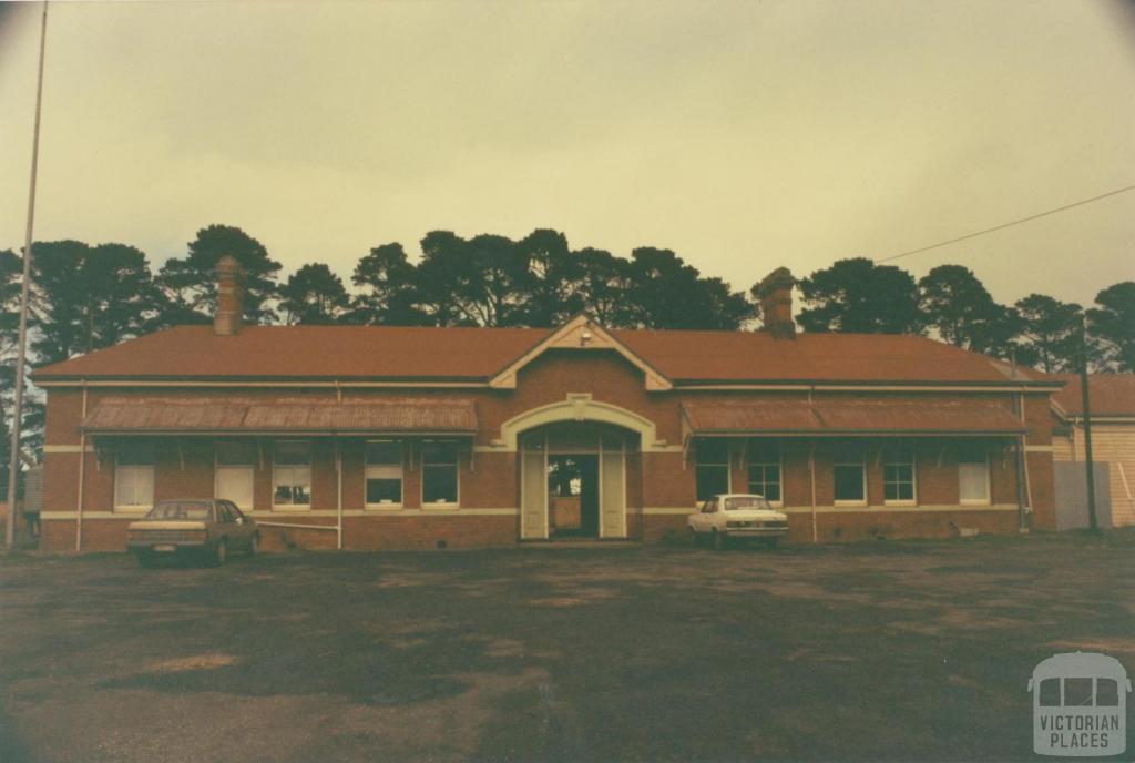 Ballan Railway Station, 1980