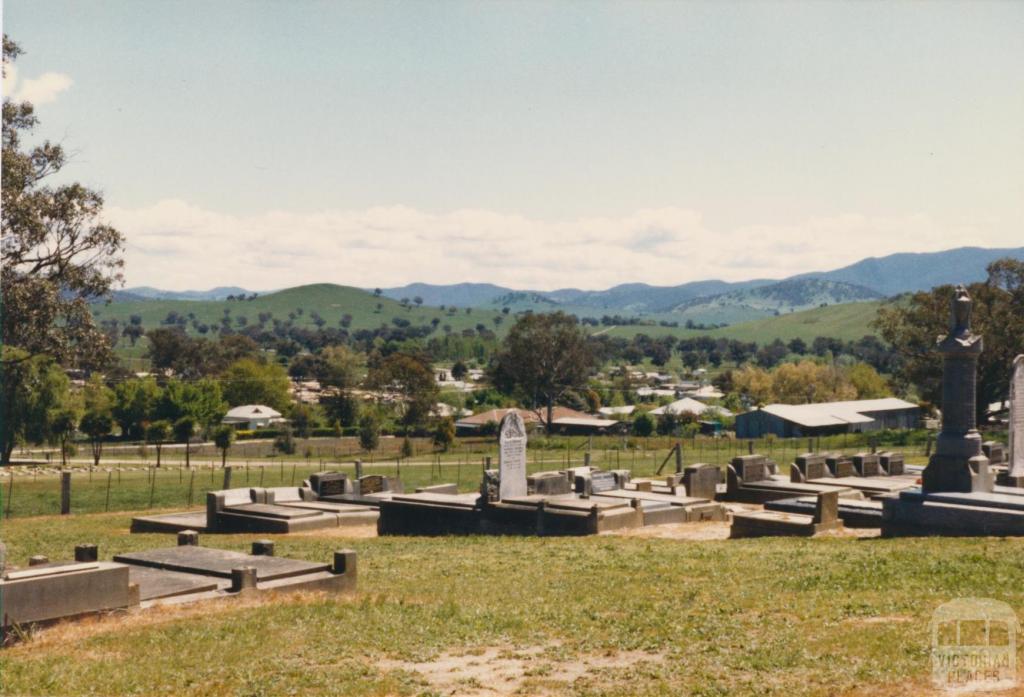 Cemetery, Corryong, 1980