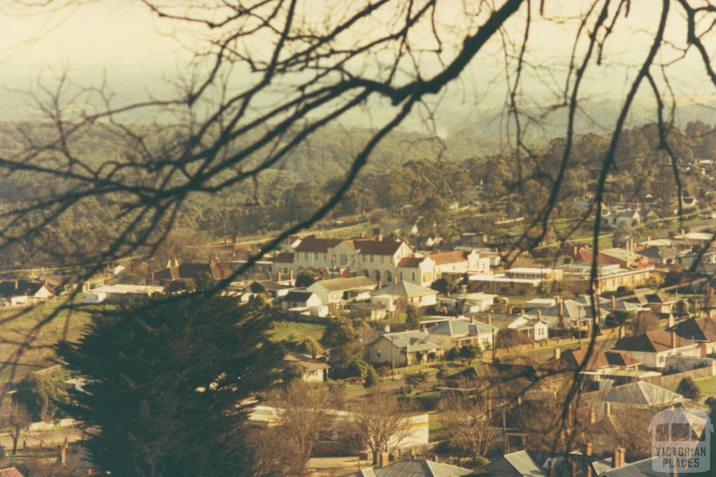 View over Daylesford, 1980