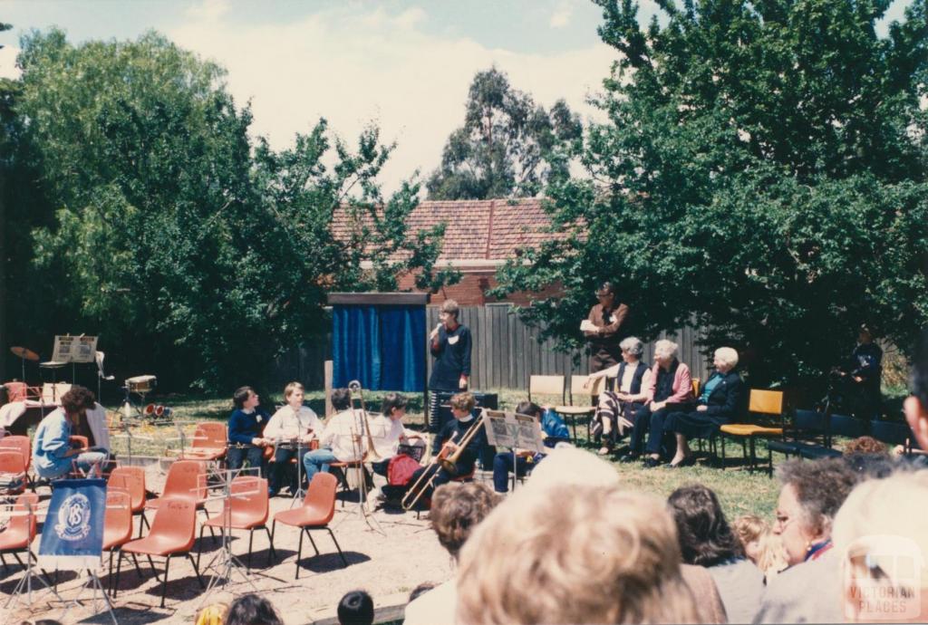 Flemington School, upgrade opening, 1987