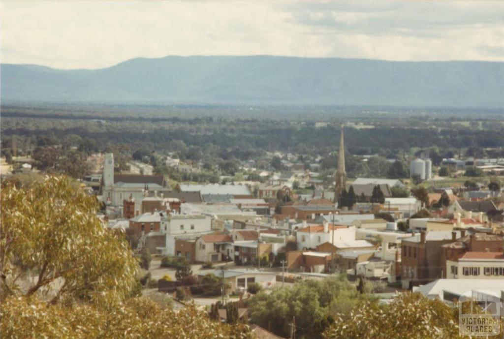 Overlooking Stawell, 1980