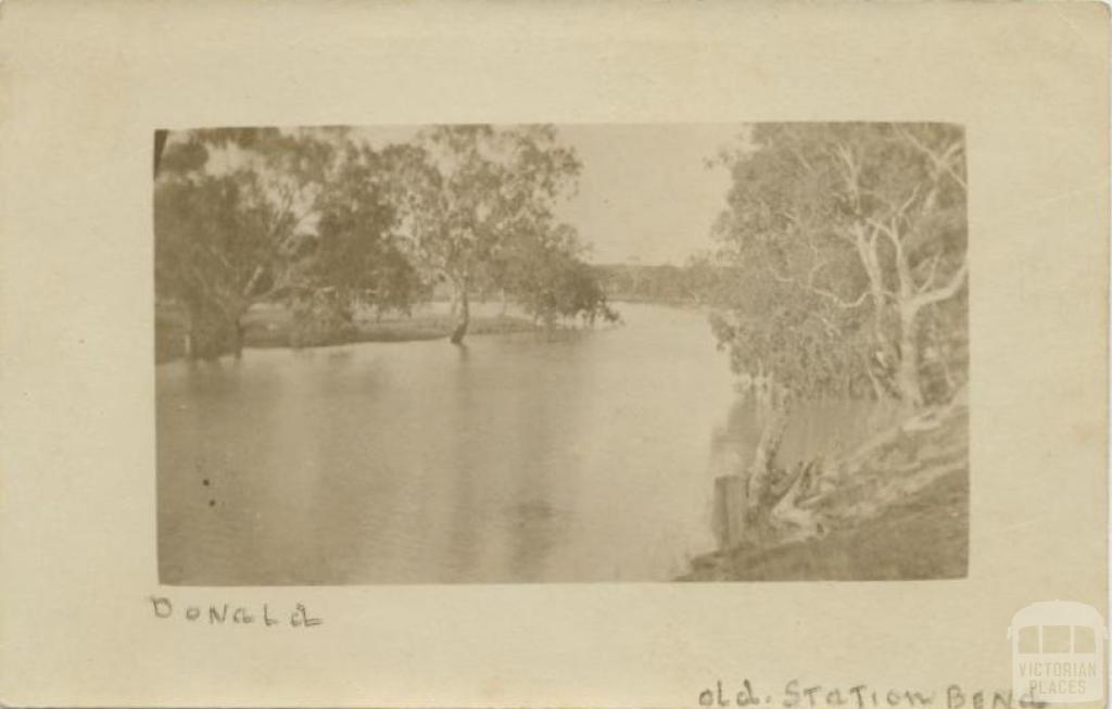 Old station bend, Donald, 1911