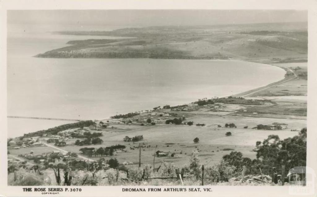 Dromana from Arthur's Seat