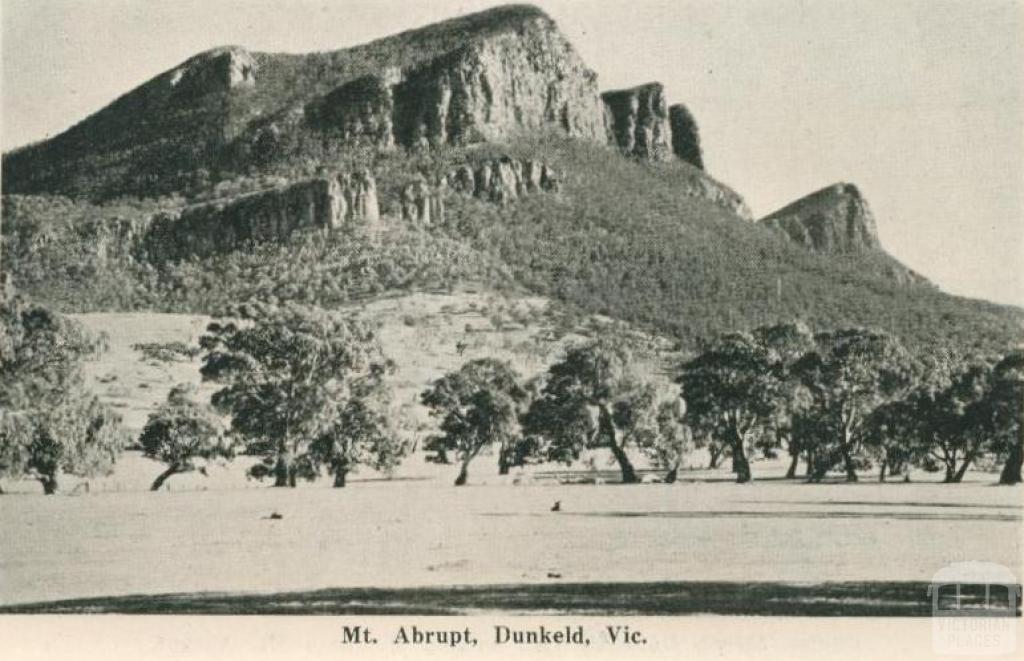 Mt Abrupt, Dunkeld, 1952