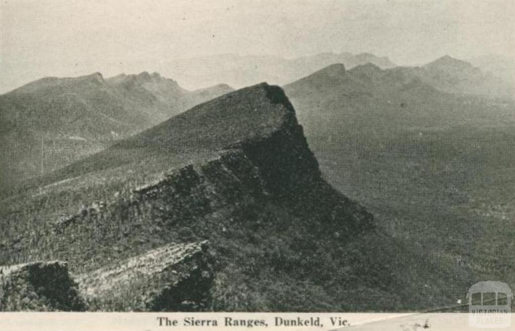 The Sierra Ranges, Dunkeld, 1952