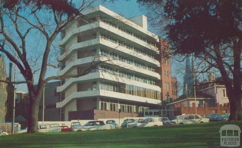 The R. Douglas Aitchison Wing, St Andrew's Presbyterian Hospital, East Melbourne