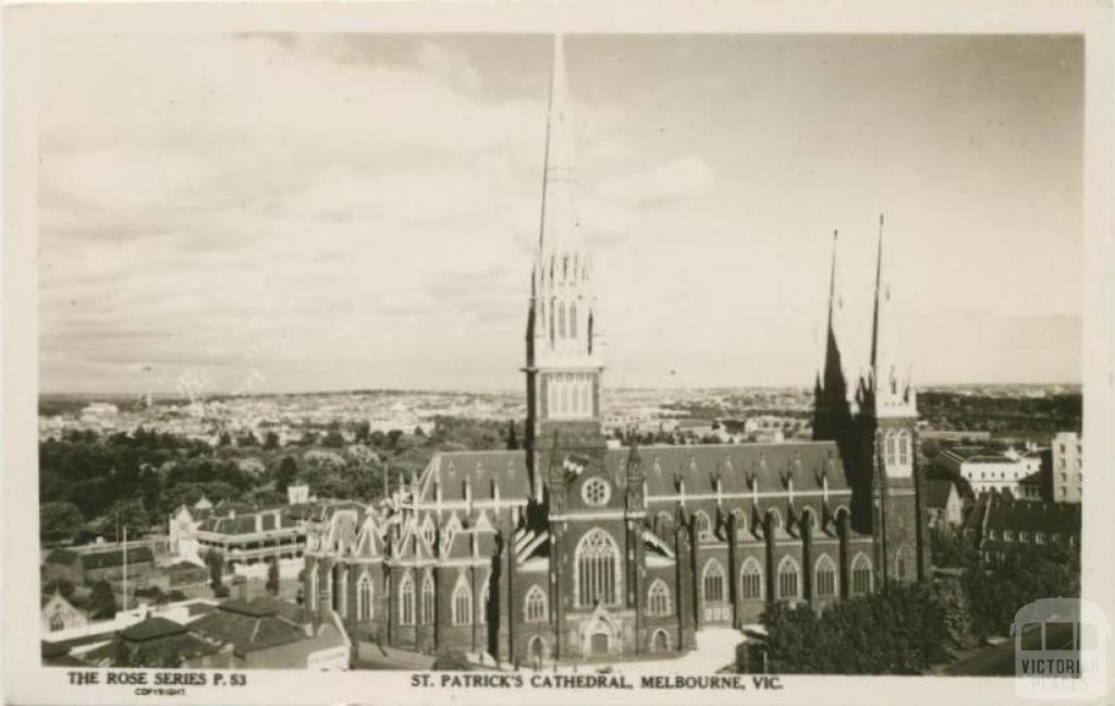 St Patrick's Cathedral and surroundings, East Melbourne