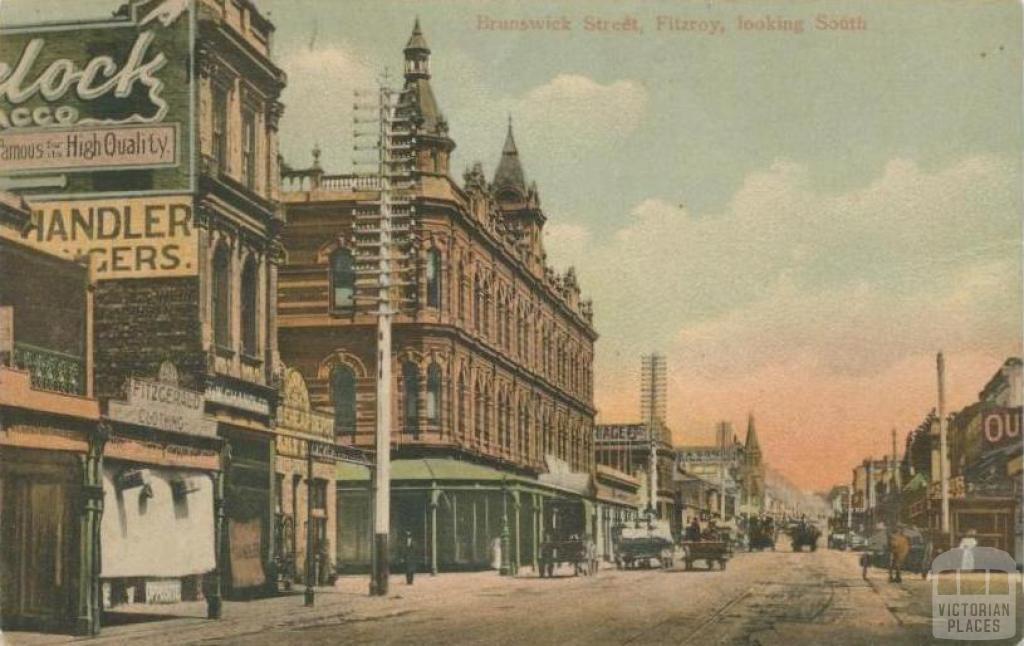 Brunswick Street, Fitzroy, looking south