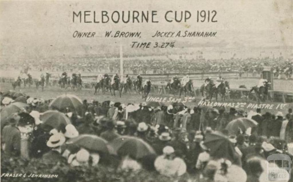 Melbourne Cup, Flemington, 1912