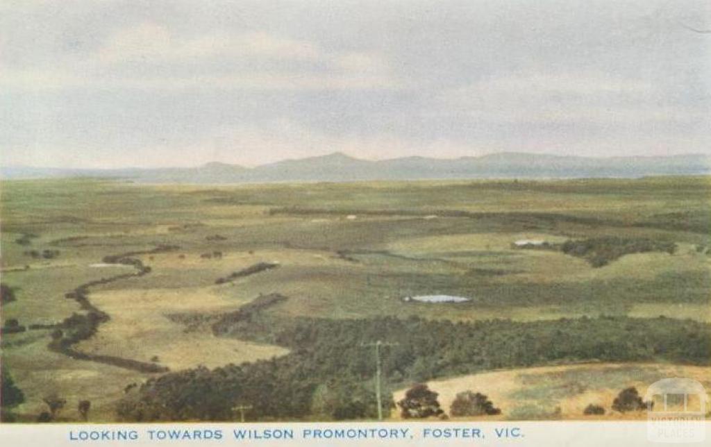 Looking towards Wilson Promontory, Foster